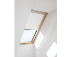 Verduisterende Rolgordijn DAKSTRA / DAKEA S6A 114x118 - Wit -