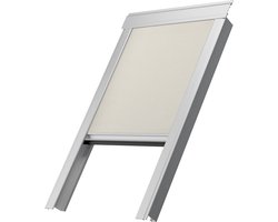 Verduisterende rolgordijn ROOFLITE dakraam 55x78 C2A - Beige