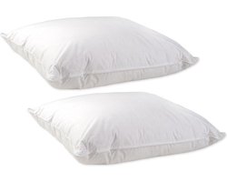 Veren Hoofdkussen Set (2 Stuks) - Medium - 60x70 cm