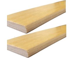 Verende Houten Latten voor Lattenbodem - Reserveonderdelen Beuken Latten (72 cm)