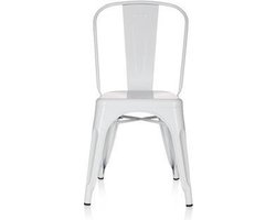 Vergaderstoel - Metaal - Wit - Vantaggio Comfort