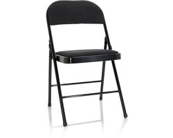 Vergaderstoel / opklapbaar TUDELA II Stof zwart hjh OFFICE