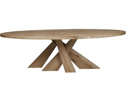 Vergadertafel Boston breed 240CM diep 100CM bladkleur Zand Matlak