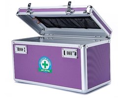 Vergrendelingsdoos voor Medicijnen en Waardevolle Spullen - Draagbare Opbergkoffer - Kindveilige Organizer - 35 x 18 x 20 cm