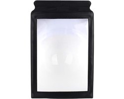 Vergrootglas met 3x vergroting voor boeken en documenten, ideaal leeshulpmiddel voor A4-papier en grote pagina's