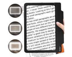 Vergrootglas met Dimbare LED-verlichting voor Slechtzienden - Lichtgewicht en Ergonomisch Ontwerp