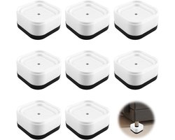 Verhoog je Meubels met 8 Stuks Verhogers van 3.5 cm, Antislip Rubber Mat voor Wasmachines, Tafels, Banken en Stoelen