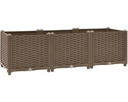 Verhoogde plantenbak voor buiten - Ideaal voor moestuin, balkon en tuin