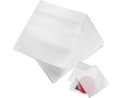 Verhuisdozen met 100 stuks beschermend schuim - 30 x 30 cm - Dikke schuimverpakking voor breekbare voorwerpen, borden en glazen