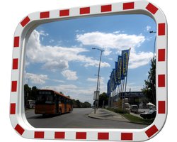 Verkeersspiegel - Rechthoek 80 x 60 cm