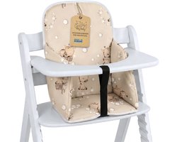 Verkleiningskussen Kinderstoel High Chair Seat Reducer - Universele Bekleding Hauck Stokke Babystoel Zitkussen Voedingstoel Cover Stoelopvulling Giraffen