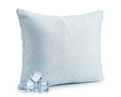 Verkoelend Hoofdkussensloop - Temperatuur Regulerend Koel Kussensloop - Verkoelend Kussenhoes - Cooling Pillowcase - Kussensloop voor Zomer - Koel Kussen - Zomer Kussensloop - Verkoelend Kussen - Cool Pillow - Koelkussen voor Mens - Wit - Silvergear