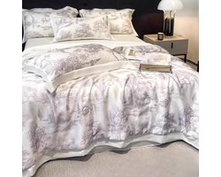 Verkoelende Dekbedset - Zomer Dekbed - Comfortabel Slapen - Ademende Stof - 200x230cm - Khaki