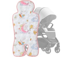 Verkoelende Mat - Zomerkussen Stoel - Reizen Zomer - Niet-elektrische Koeling - 68 x 33 cm - Xingyue Roze