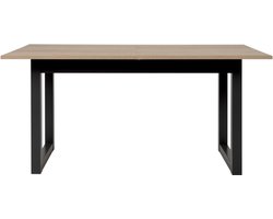 Verlengbare eettafel Damon 160/200x90 - eik/antraciet