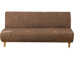 Verlengde en Stretch Sofa Hoes voor 3-Zits Bank - Universele Bescherming met Geometrisch Patroon - Antislip en Volledige Bedekking 180-210 cm