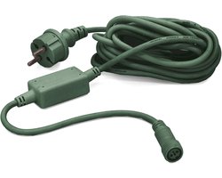 Verlengkabel Groen 5 Meter voor Professioneel LED Verlichtingssnoer Binnen en Buiten
