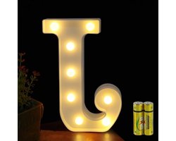 Verlichte Alfabetlamp met LED - Decoratieve Letters voor Verjaardagsfeest, Bruiloft en Kinderkamerverlichting