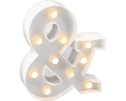 Verlichte LED Letters voor Decoratie - Warm Wit Licht voor Feesten en Etalages