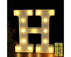 Verlichte Letters, LED Lamp voor Decoratie, Nachtlamp voor Feestjes en Kinderkamers, Perfect voor Verjaardagen en Bruiloften