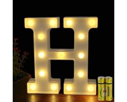 Verlichte Letters, LED Lamp voor Decoratie, Nachtlamp voor Feestjes en Kinderkamers, Perfect voor Verjaardagen en Bruiloften