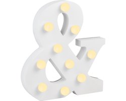 Verlichting | LED Letter | Vorm: & | Afmeting: 16x11cm