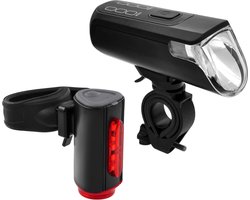 Verlichtingsset - Vloerlamp USB voor meer zichtbaarheid en bescherming - Voorlicht 60 Lux