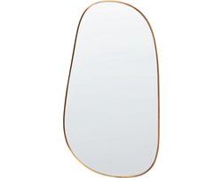 VERNAIS - Wandspiegel - Goud - 57 x 110 cm - Metaal