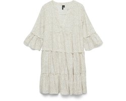 VERO MODA - VMDICTHE 3/4 TUNIC WVN GA - Dames - Mini jurken