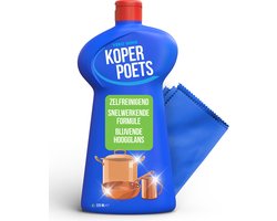 Vero Shine Koperpoets (225ml) - Koper Poetsmiddel voor Koper Brons Messing en Inox