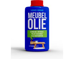 Vero Shine MeubelOlie (250ml), Meubelvernieuwer voor alle Hout, Vernieuwt, Ontkrast, Polijst en Vernist