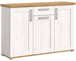 Verona ladekast Sibiu Lariks NB Artisan Eiken NB - 37x133x88cm