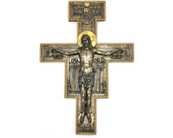 Veronese Design beeld/figuur - San Damiano Crucifix 40,5cm