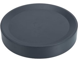 Verplaatsbare plantenroller met bloemenpot, grijze rolplank voor tuin en balkon, eenvoudig te verplaatsen met een diameter van 25,5 cm