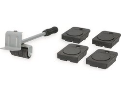 Verplaatshulp - meubelroller met 4 rollers - 5-delig - klussen - meubelroller / tilhulp