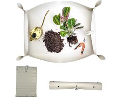 Verpotmat - Waterdichte Mat van Leren - Kamerplanten - Plantenpot - Tuinmat - Plantenmat