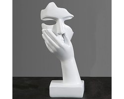 Verrassd beeldje, decoratieve figuren, decoratie voor woonkamer, Home Store decoratie, moderne abstracte kunst sculpturen decoratie, kantoordecoraties, polyresin, cadeau