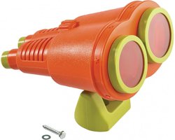 Verrekijker star - oranje/limoen groen