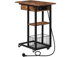 Verrijdbare Bedtafel - Met Wielen - Praktisch en Stijlvol Ontwerp Voor Flexibiliteit