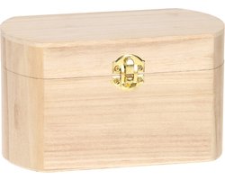 Versier je eigen Houten Kist Ovaal
