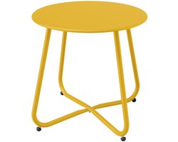 Verstelbare bijzettafel - Duurzaam en draagbaar - 1 stuk - Staal