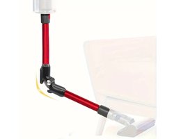 Verstelbare Buigbare Verlengstang voor Dyson V7/V8/V10/V11/V15 – 69cm – Inklapbare Aluminium Stang met Snelkoppeling – 180° Draaihoek – Onder Meubels – Lichtgewicht Accessoire voor Draadloze Stofzuigers
