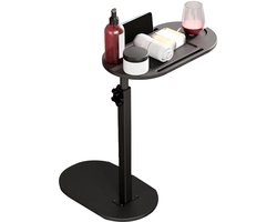 Verstelbare C-Vormige Laptoptafel – 360° Draaibaar & In Hoogte Verstelbaar – Ruimtebesparende Bijzettafel voor Bank en Bed – Slim C Design