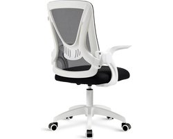 Verstelbare ergonomische bureaustoel met mesh en armsteun - voor thuiskantoor