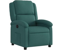 Verstelbare Fauteuil in Donkergroen – Comfortabele Zetel