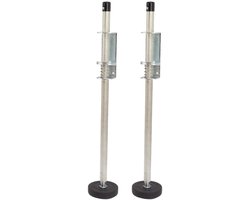 Verstelbare Ladder Stabilizer, 2 Stuks Ladder Stabilisatie met Antislip Rubber Voeten en Schroeven voor Veilige en Stabiele Gebruik
