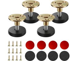 Verstelbare Meubelpoten 27-40mm - 4 Stuks, Geschikt voor Sofa, Tafel en Kast met Accessoires