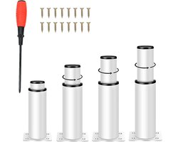 Verstelbare Meubelpoten Metaal 18-33 cm - Ideaal voor Verschillende Meubels