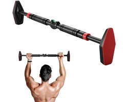 Verstelbare Optrekstang – Krachttraining – Breedte instelbaar 70-96 cm – Deurmontage – Geen boren – Voor thuis, kinderen & volwassenen