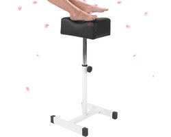 Verstelbare Pedicure Nagel Voetsteun - Manicure Voetsteun Kruk - Zacht Stevige Pedicure Stoel voor Salon Spa en Thuis Zelfzorg